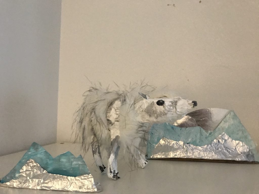 Make a Polar Bear Sculpture - Free Art Lesson Video